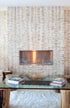 Ecosmart Fire Flex 50SS Single Sided Fireplace Insert - Black Finish / Stainless Steel Burner - ESF.FX.50SS